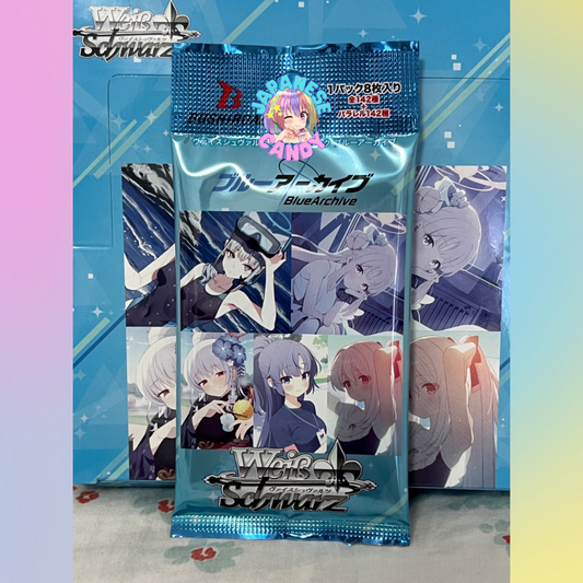 Weiss Schwarz Booster Pack Blue Archive (sold per pack)