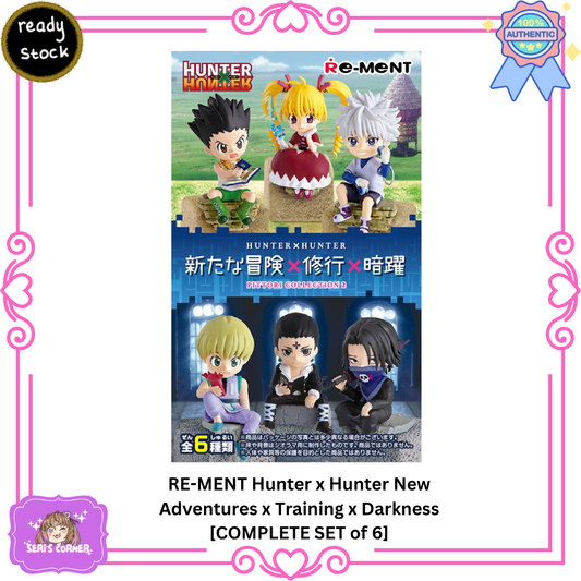 RE-MENT Hunter x Hunter New Adventures x Training x Darkness [COMPLETE SET of 6]