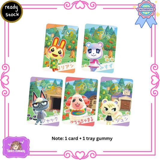 Animal Crossing: New Horizons Card Gummi Selection