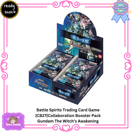 Battle Spirits Trading Card Game [CB27]Collaboration Booster Pack Gundam The Witch’s Awakening