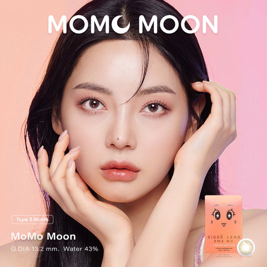 3 Months MoMo Moon Brown Silicone Hydrogel