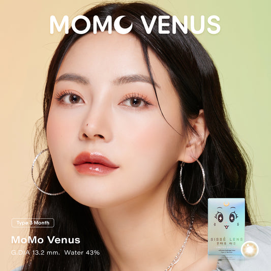 3 Months MoMo Venus Green Silicone Hydrogel